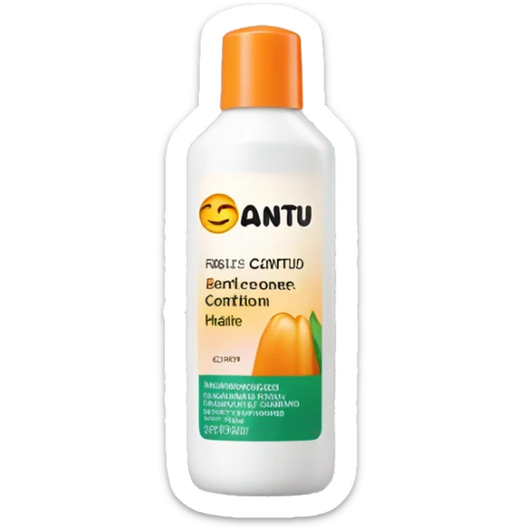 narrow bottle of hair conditioner with a label that says cantu sticker