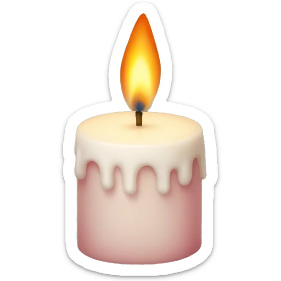 Candle sticker