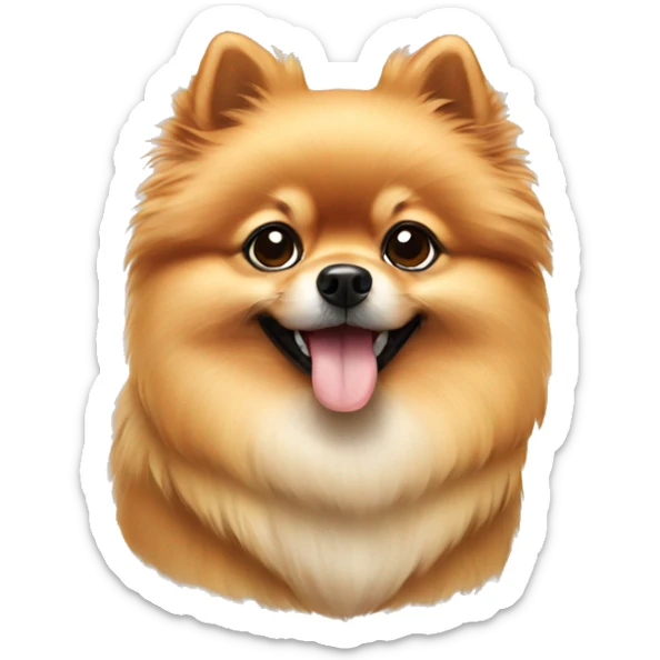 pomeranian sticker