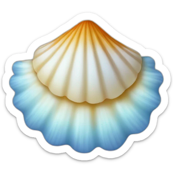 Seashell sticker