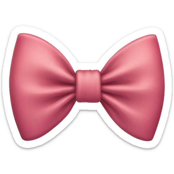 Bow sticker