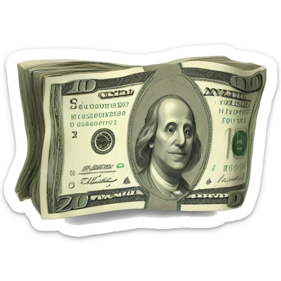 money sticker