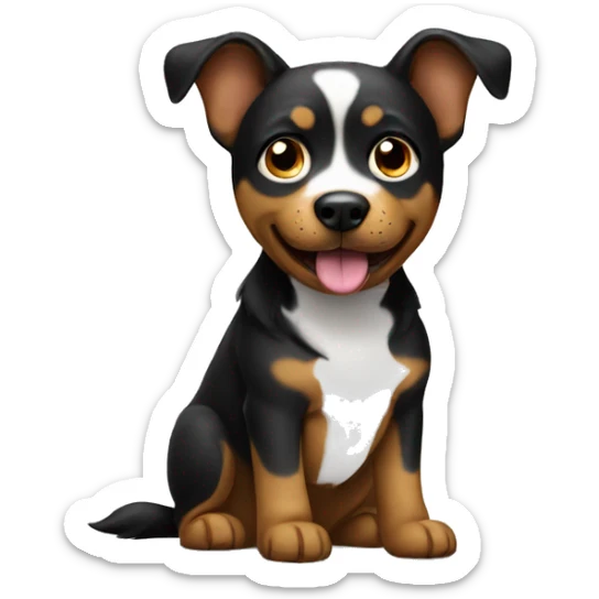 Dog sticker