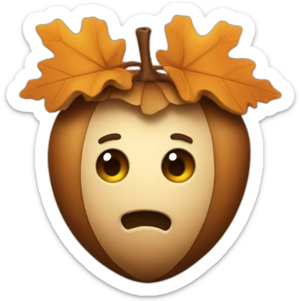 acorn sticker