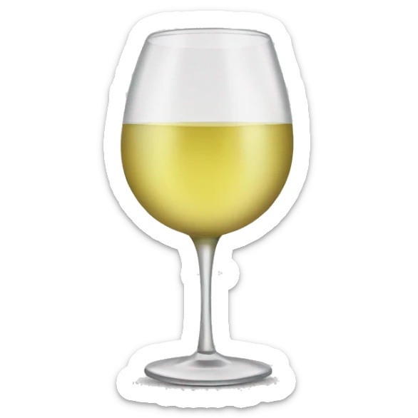 White wine sticker