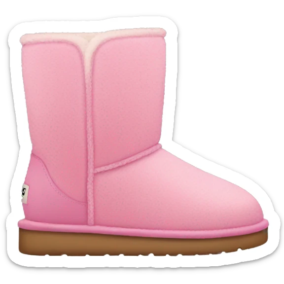 Pink ugg sticker