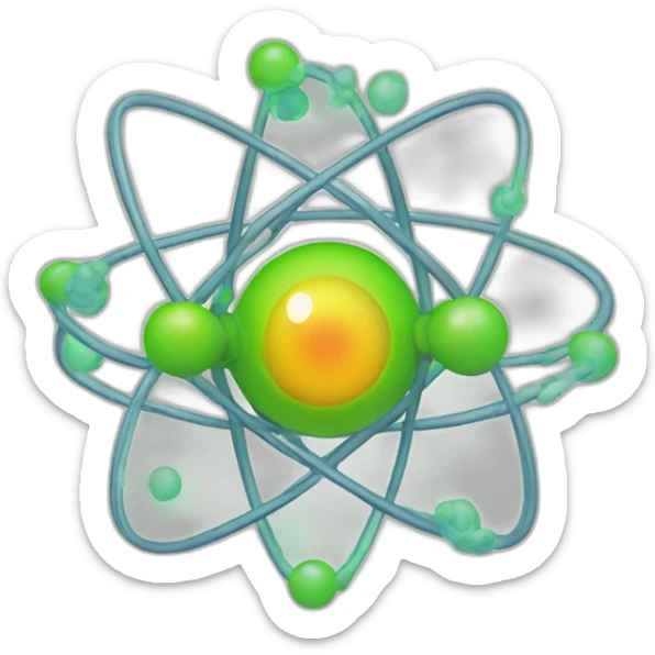 tritium-atom sticker