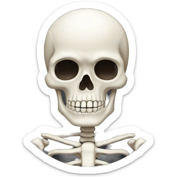 Skeleton  sticker