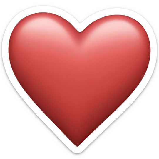 Heart sticker