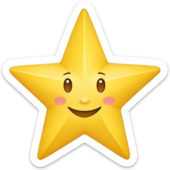 Telegram star mascot sticker