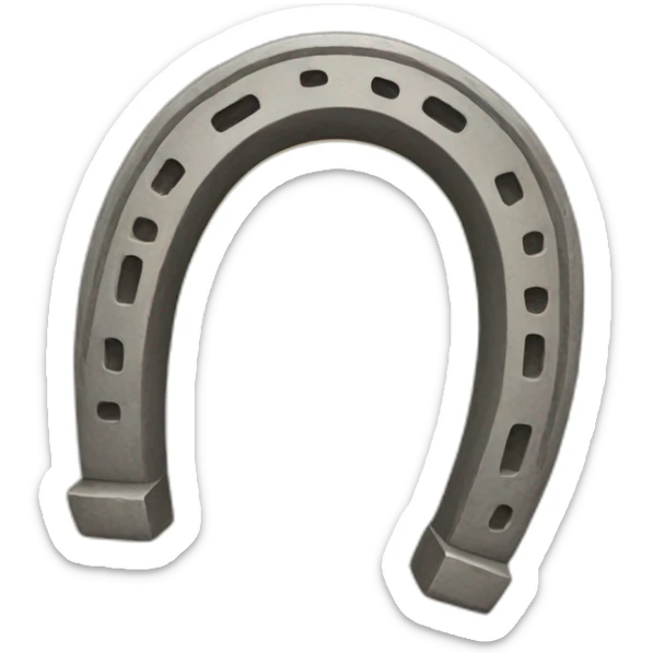 Horseshoe sticker
