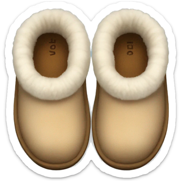 UGG slippers  sticker