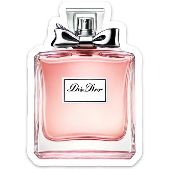 miss dior perfume sticker