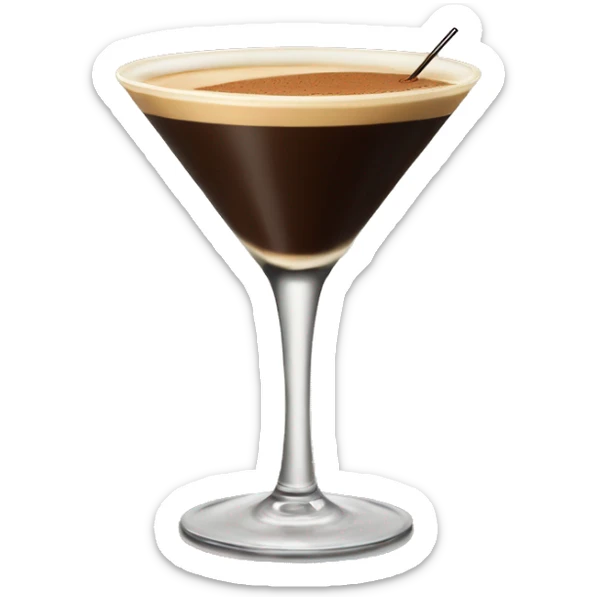 Espresso martini sticker