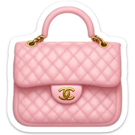 Light Pink Chanel bag sticker