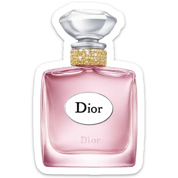 dior perfume  sticker
