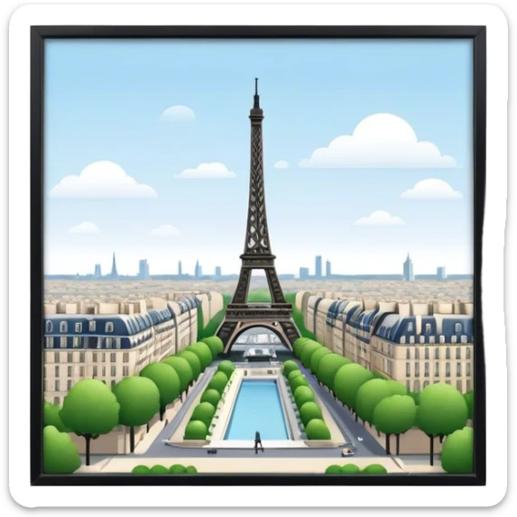 Paris sticker