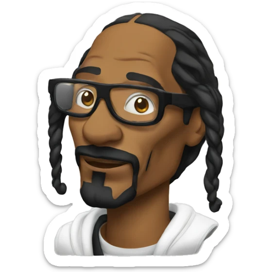 Snoop Dogg sticker
