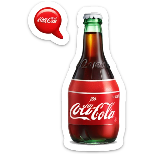 Coca Cola  sticker