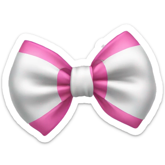 Cute bow sticker