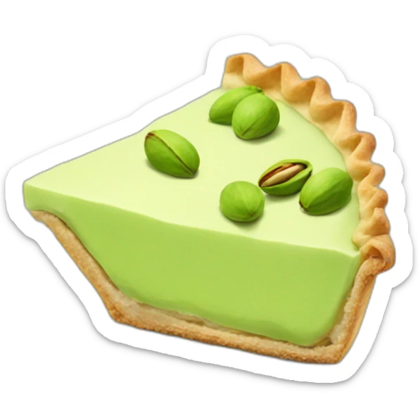 pistachio pie sticker