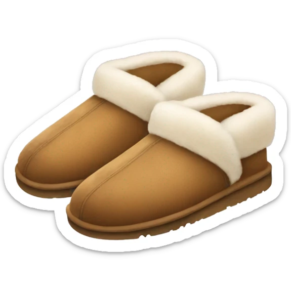UGG slippers  sticker