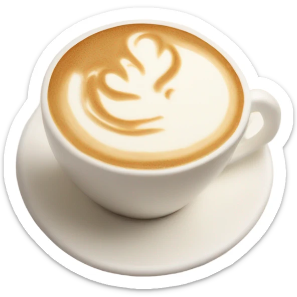 Latte sticker