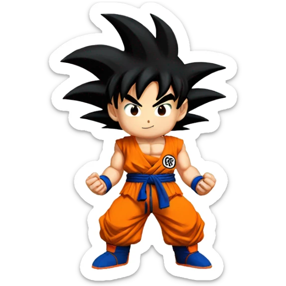 Son goku sticker