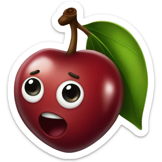 Cherry sticker