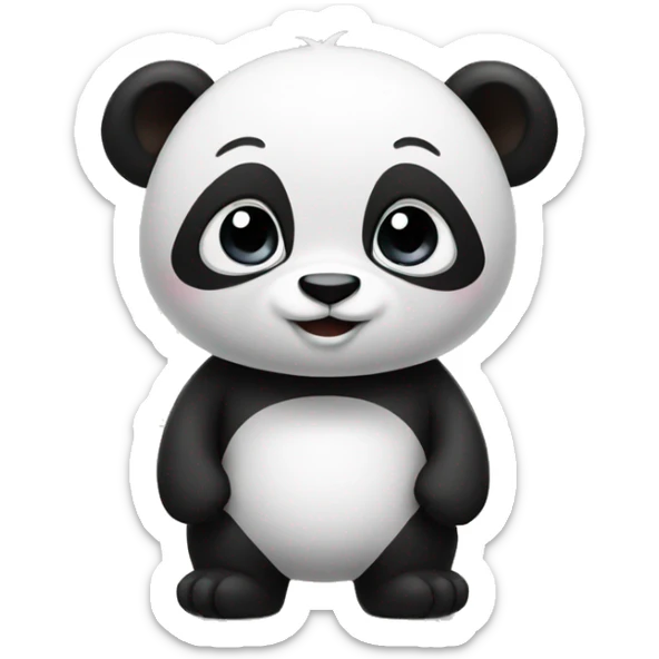 Panda sticker