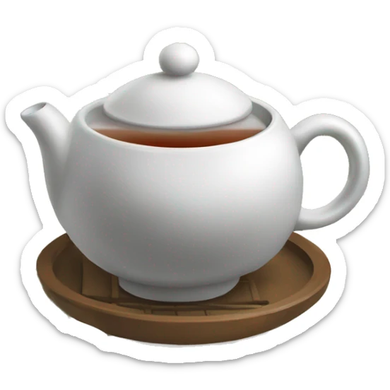 Traditional Chinese tea sticker