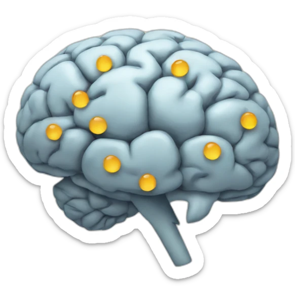 brain book sticker