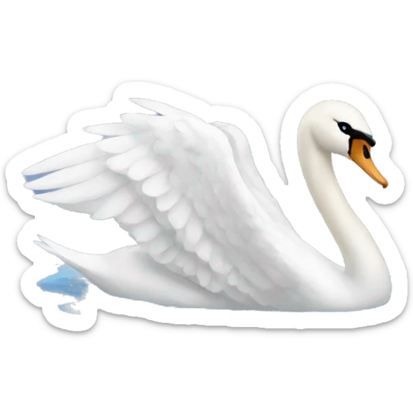 swan sticker