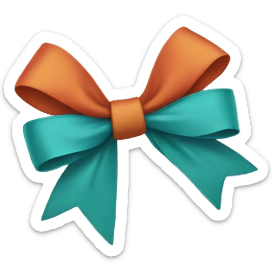 Bow sticker