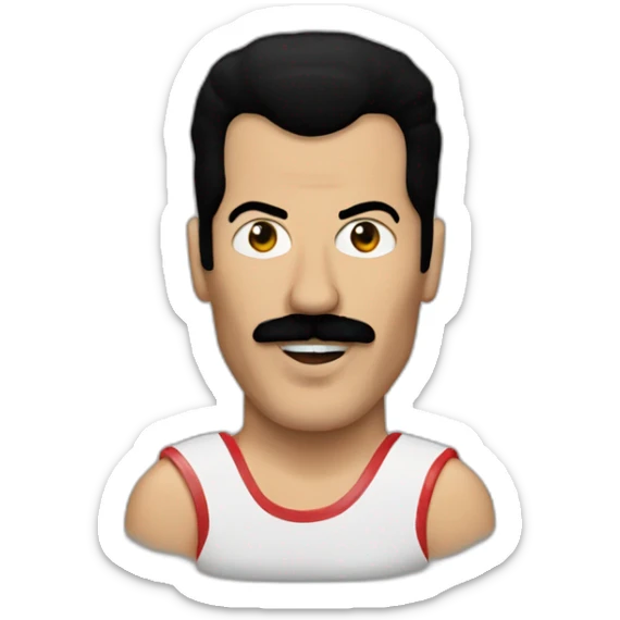 freddy mercury sticker