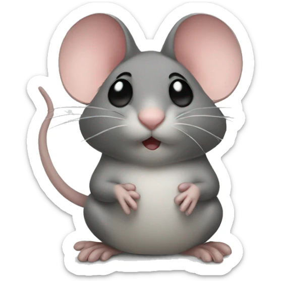 mouse  sticker
