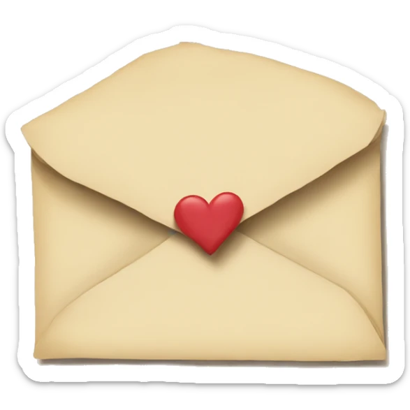 Love letter  sticker