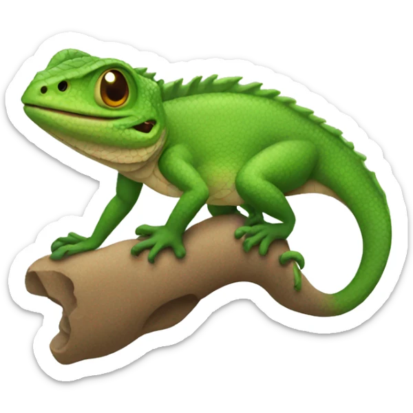 lizard sticker