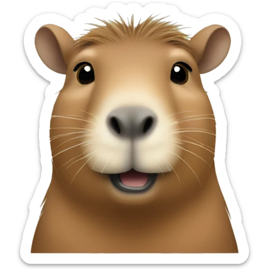 Capybara sticker