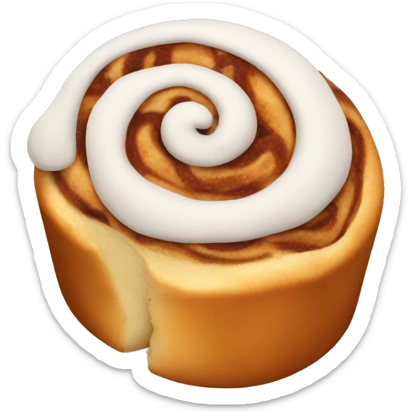 cinnamon roll sticker