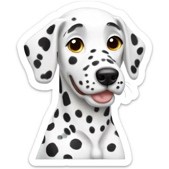 Dalmatian  sticker