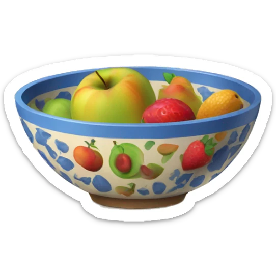 Bowl de fruta sticker