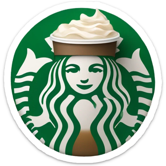 starbucks sticker