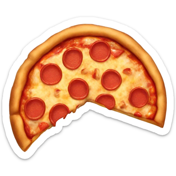 Pizza sticker