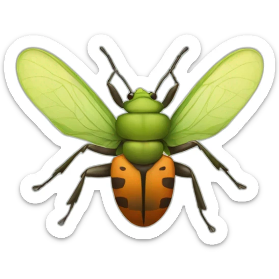 Bug sticker