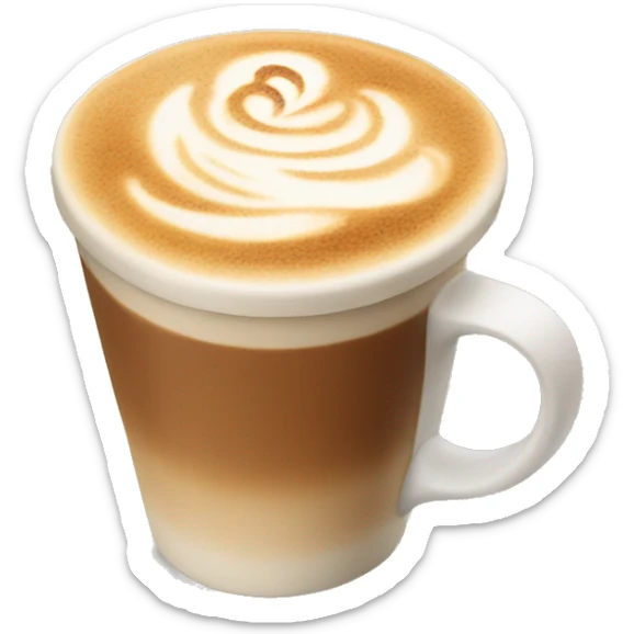 Latte sticker
