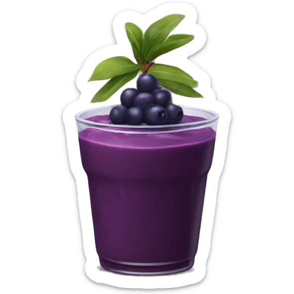 Acai sticker