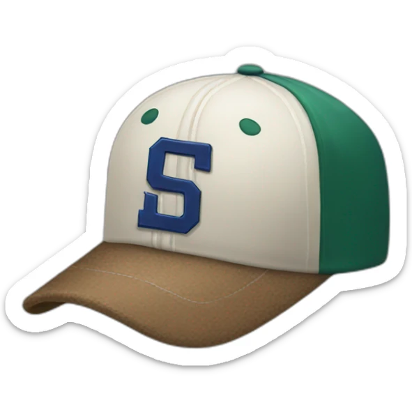 baseball cap sticker