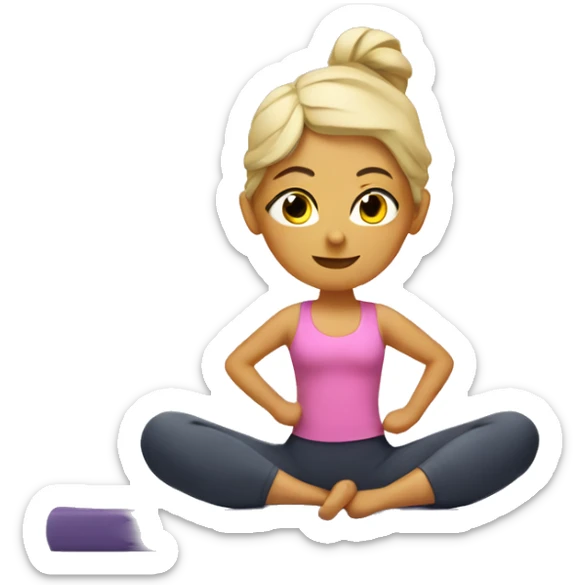 PILATES sticker