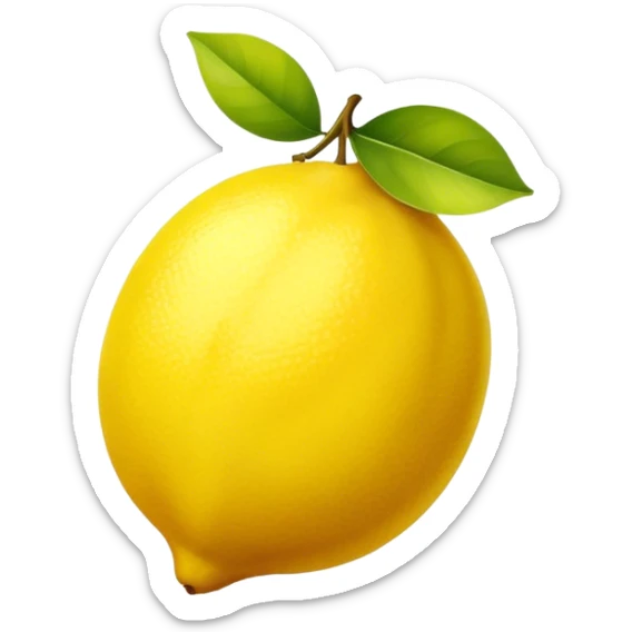 lemon sticker